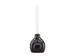 Online ebuy24 Candelabro Ulricehamn con luz LED negra. Negro