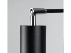Sollux Lighting Candelabros Torim moderno de acero - 6 fuentes luminosas 3000K - L.77 x A.125 cm - Negro Sale