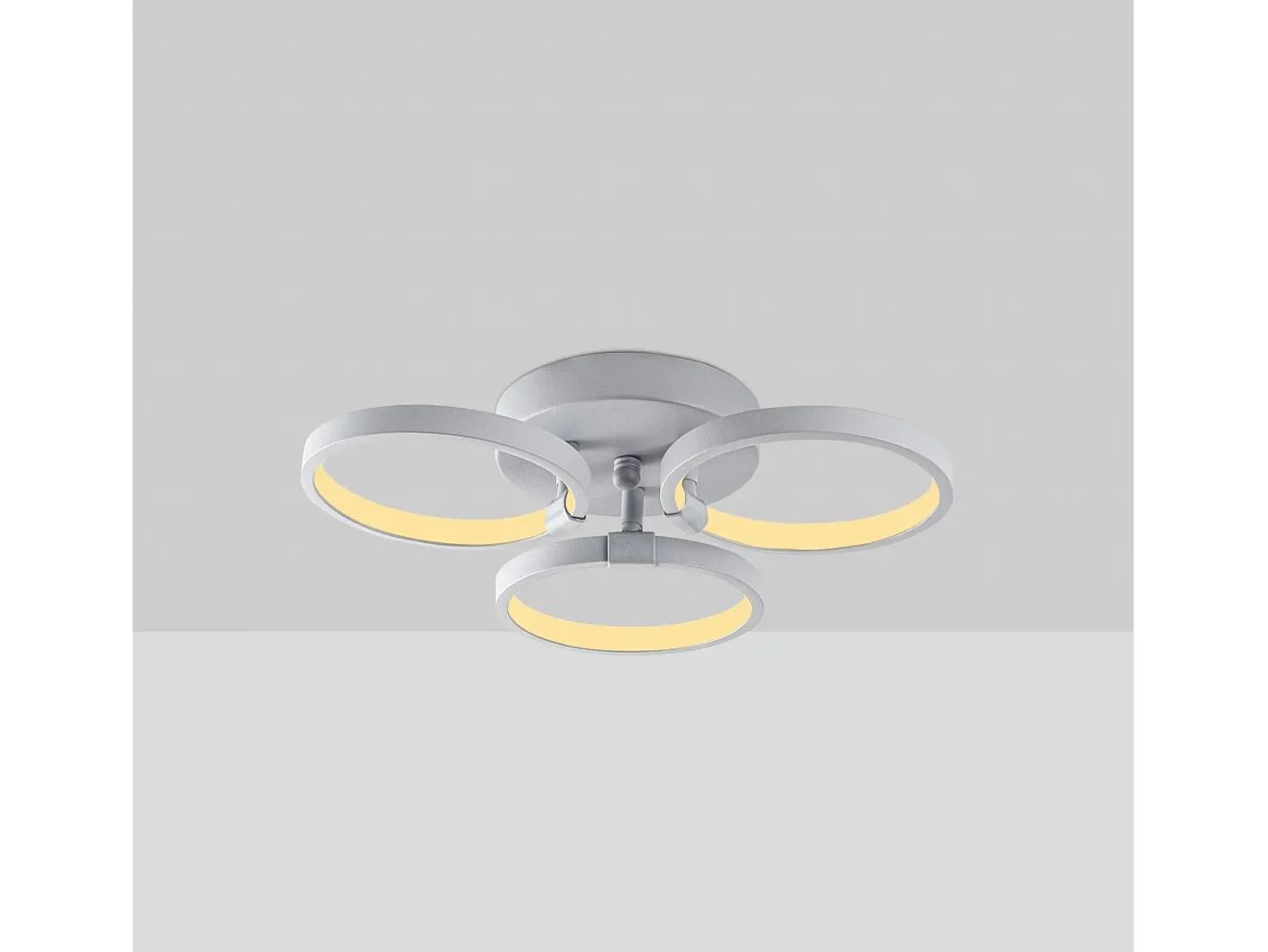 Menzzo Plafón-Chandelier - Nardo Grey Gris