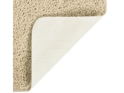 Best Garden Furniture Charleroi Alfombra peluda antideslizante color 200x290 cm Crema