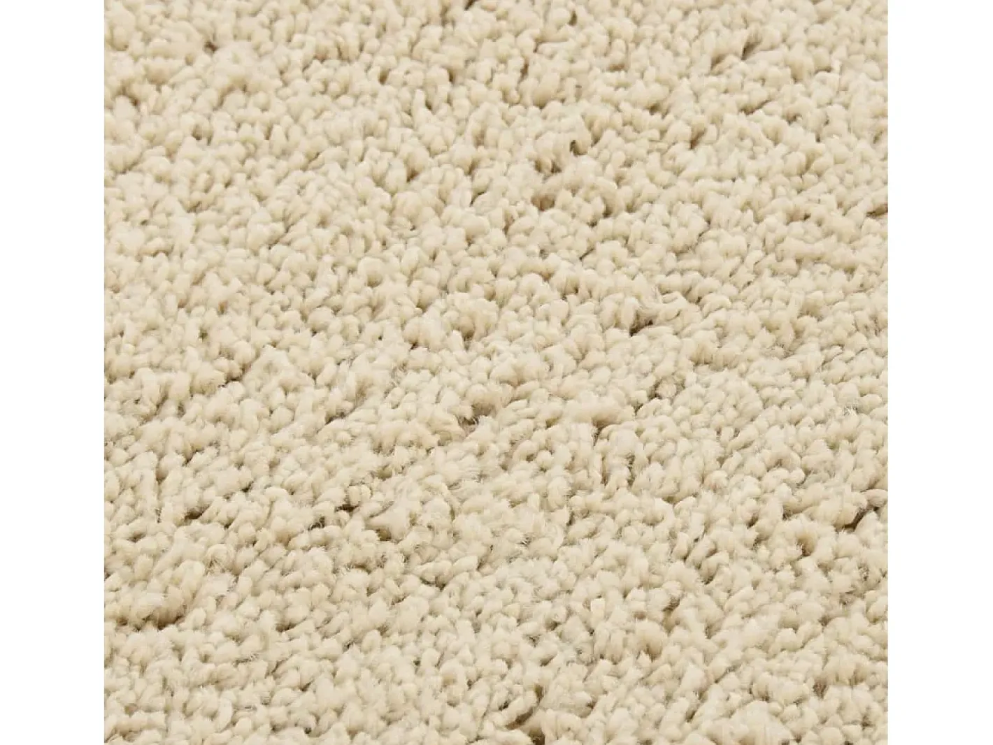 Garden Furniture Charleroi Alfombra peluda antideslizante color 120x170 cm Crema Clearance
