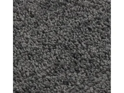 Discount Garden Furniture Charleroi Alfombra peluda antideslizante oscuro 80x150 cm Gris
