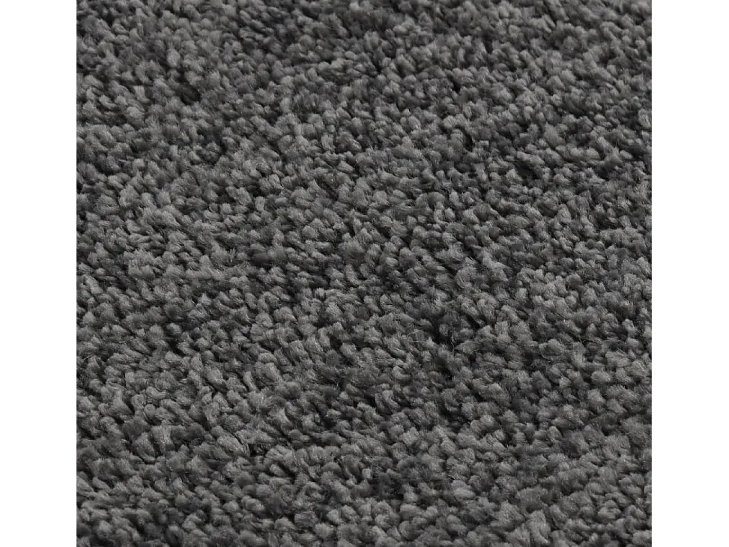 Garden Furniture Alfombra De Salón-Charleroi Alfombra peluda antideslizante oscuro 160x230 cm Gris