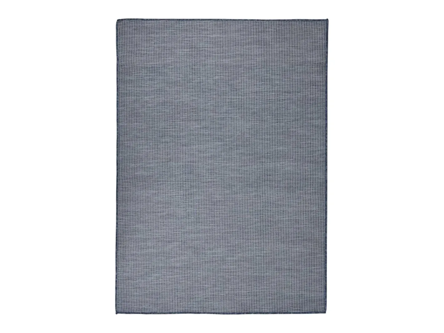 Garden Furniture Christiaan Alfombra de exterior de tejido plano 200x280 cm Azul Sale