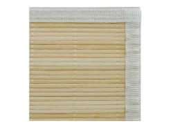Best Garden Furniture Claire-Emmanuelle-Rose Alfombra de bambú color natural 160x230 cm Marru00f3n