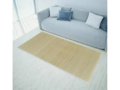 Best Garden Furniture Claire-Emmanuelle-Rose Alfombra de bambú color natural 160x230 cm Marru00f3n