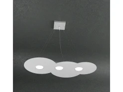 Sale Cloud Sospensione 3 Luci Grigio Gris