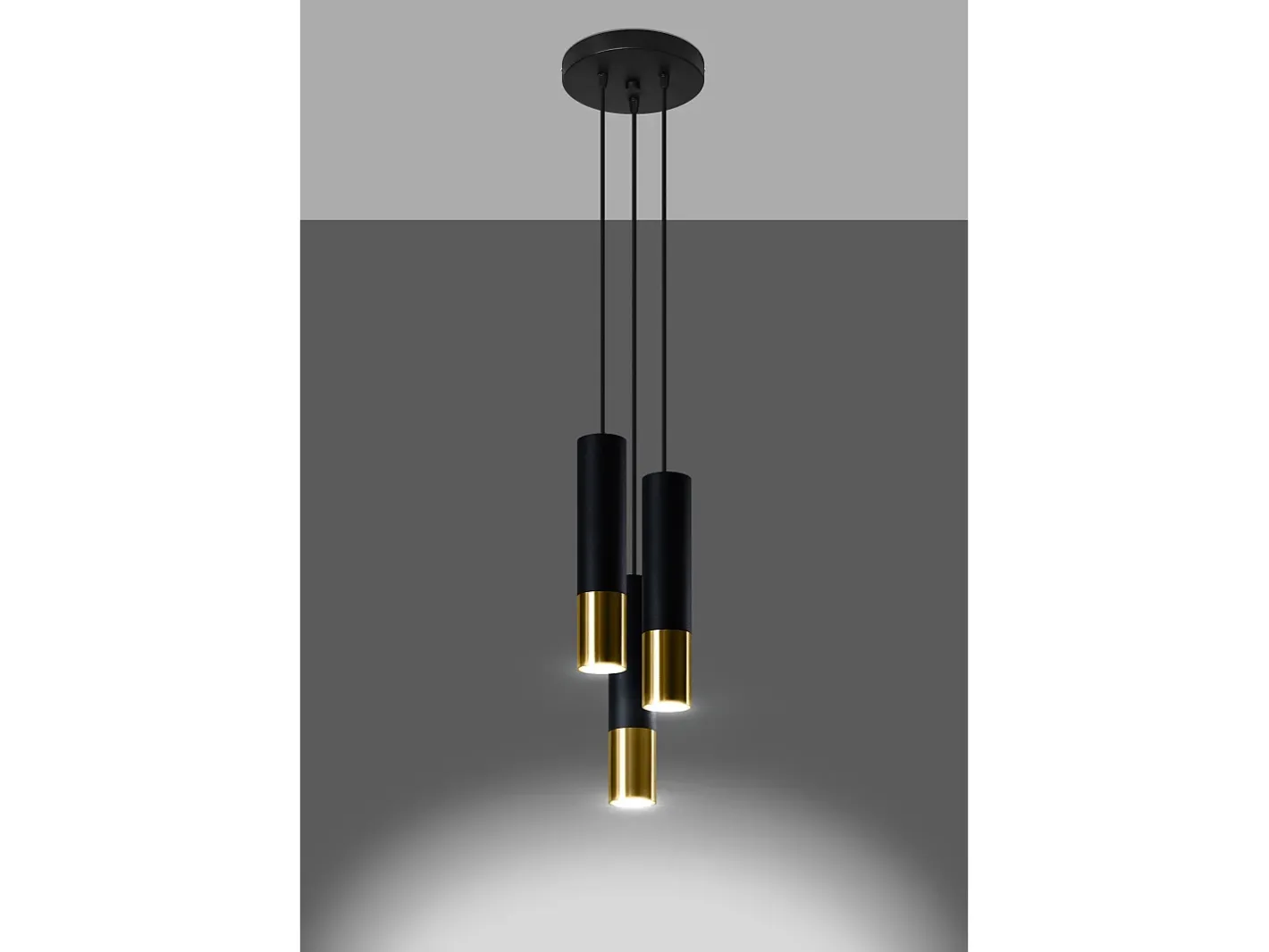 Sollux Lighting Cluster Drop Nero, Oro GU10 Cluster Drop , Dorado GU10 Negro Best