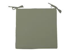 New Soleil d'ocre Cojin de silla exterior impermeabilizada 40x40x5 cm ALIX caqui Verde