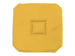 Soleil d'ocre Cojin de silla Gobelin 40x40X3 cm ALIX radiante, por Amarillo Discount