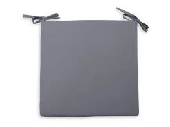 Clearance Soleil d'ocre Cojin de silla 40x40 cm ALIX Gris