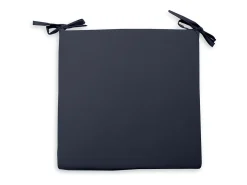 Soleil d'ocre Cojin de silla 40x40 cm ALIX blue jeans Azul oscuro Hot