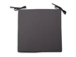 Soleil d'ocre Ropa De Casa-Cojin silla 40x40 cm ALIX antracita Gris antracita