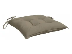 Clicnbuy Cojines de palets de jardín 2 unidades tela Oxford taupé 50x50x7 cm Topo