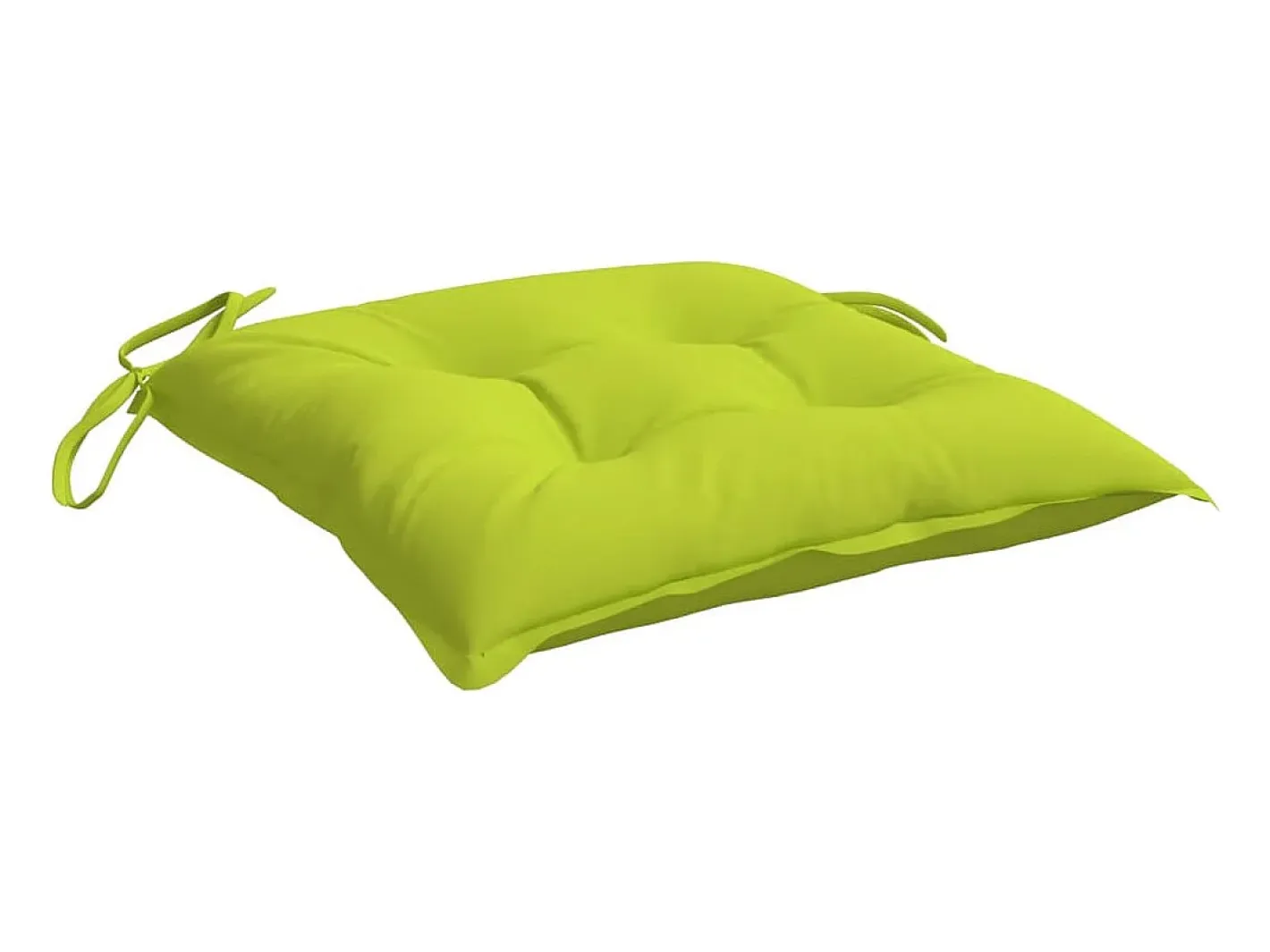Clicnbuy Ropa De Casa-Cojines de palets de jardín 4 unidades tela Oxford 50x50x7 cm Verde
