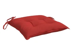 Best Clicnbuy Cojines de palets de jardín 4 unidades tela Oxford 50x50x7 cm Rojo