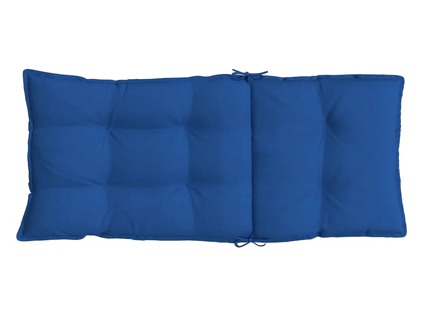 Clicnbuy Cojines de silla con respaldo alto 6 unidades tela Oxford klein Azul