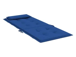 Clicnbuy Ropa De Casa-Cojines de silla con respaldo alto 6 unidades tela Oxford klein Azul
