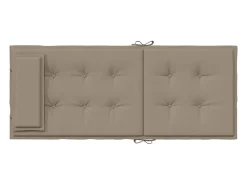 Online Clicnbuy Cojines de silla con respaldo alto 4 unidades tela Oxford gris taupe Topo