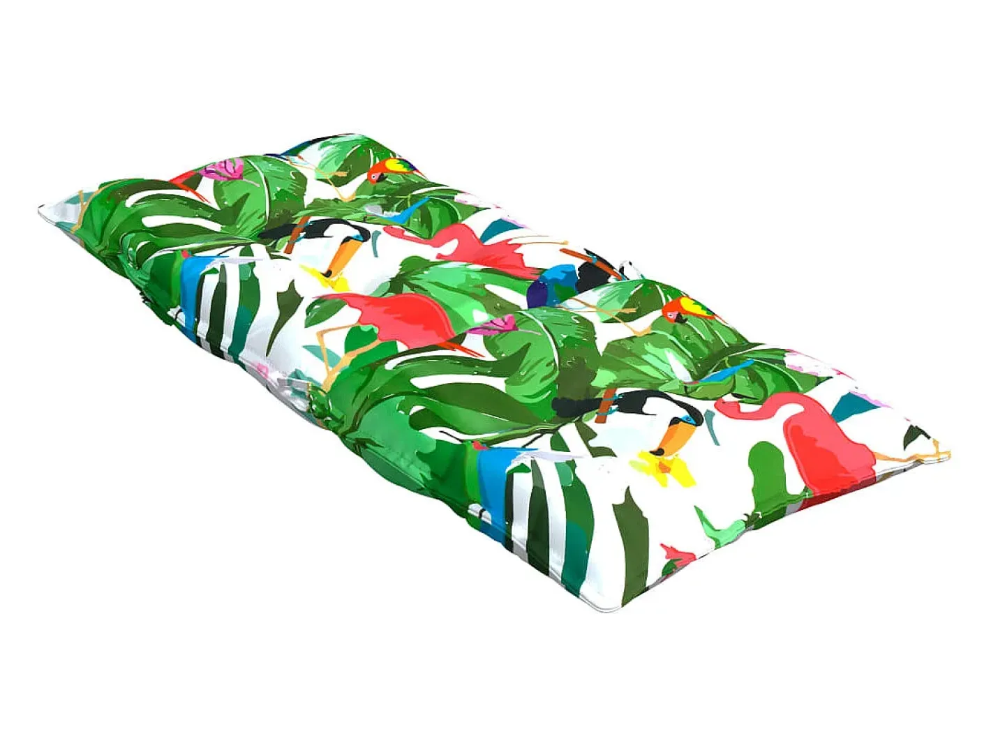 Clicnbuy Cojines de silla con respaldo alto 4 unidades tela Oxford Multicolor New
