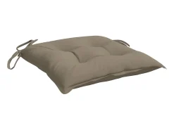 Clicnbuy Cojines de silla de jardín 6 unidades tela Oxford taupé 40x40x7 cm Topo Best