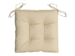 Best Clicnbuy Cojines de silla de jardín 6 unidades tela Oxford 40x40x7 cm Beige