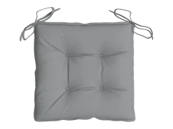 Clicnbuy Ropa De Casa-Cojines de silla de jardín 4 unidades tela Oxford 50x50x7 cm Gris