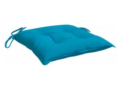 Outlet Clicnbuy Cojines de silla de jardín 4 unidades tela Oxford 50x50x7 cm Azul