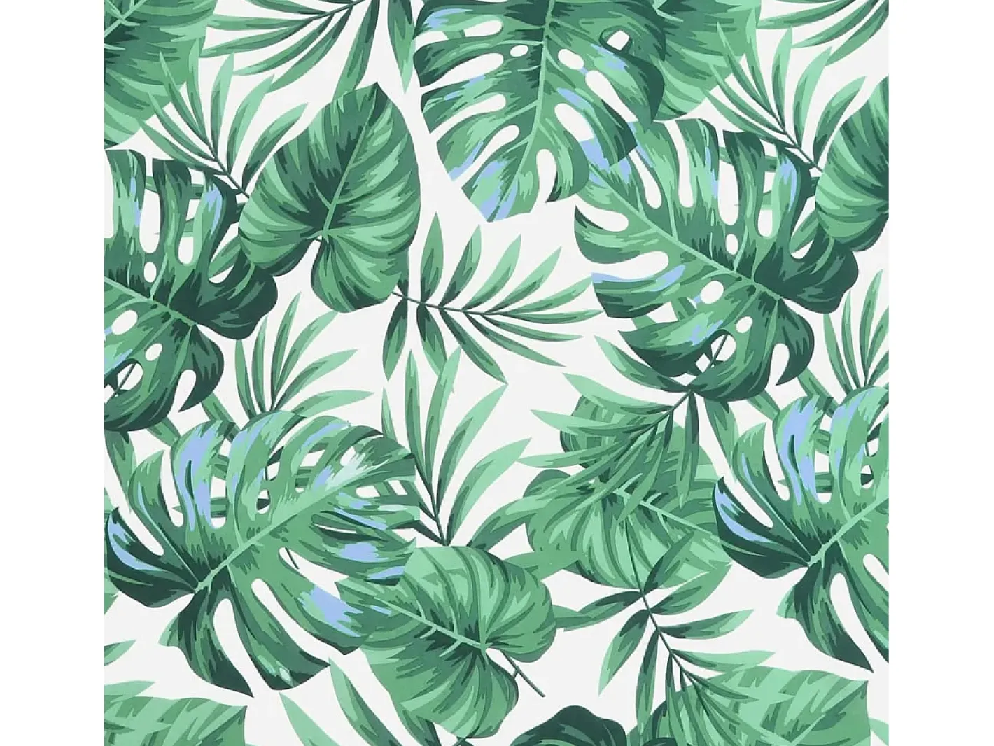 Outlet Clicnbuy Cojines de silla de respaldo alto 2 unidades tela estampado de hojas Verde