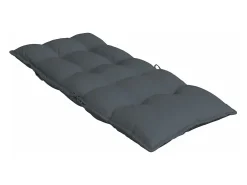 Clicnbuy Cojines de silla respaldo alto 4 unidades tela Oxford Gris antracita Discount