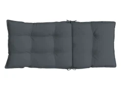 Clicnbuy Ropa De Casa-Cojines de silla respaldo alto 6 unidades tela Oxford Gris antracita