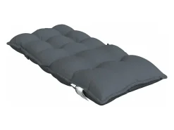 Sale Clicnbuy Cojines de silla respaldo bajo 4 unidades tela Oxford Gris antracita