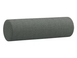 Ropa De Casa-Cojines decorativos 2 uds tela oscuro 15x50 cm ES262974 Gris