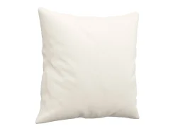 Cojines decorativos 2 uds cuero sintético 40x40 cm ES484694 Crema Sale
