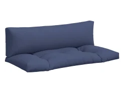 Cojines para muebles de palets 2 uds tela Oxford marino ES483692 Azul Best