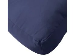 Clicnbuy Ropa De Casa-Cojines para muebles de palets 2 unidades tela Oxford marino Azul