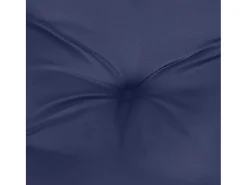 Clicnbuy Ropa De Casa-Cojines para muebles de palets 2 unidades tela Oxford marino Azul