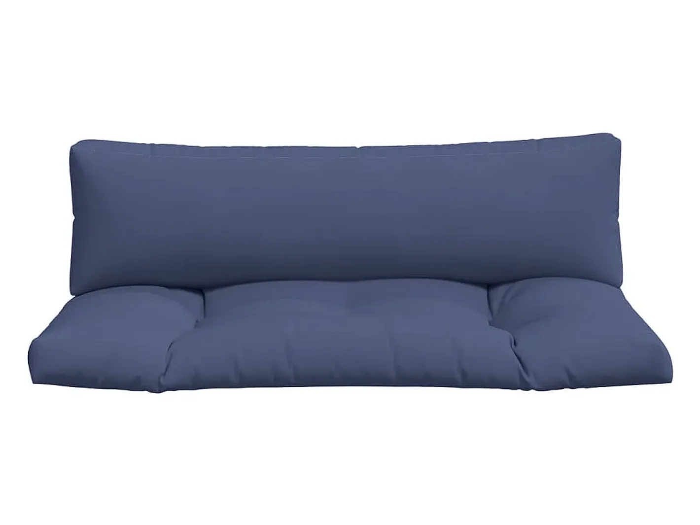 Clicnbuy Ropa De Casa-Cojines para muebles de palets 2 unidades tela Oxford marino Azul