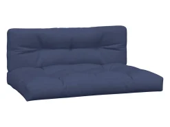 Best Cojines para muebles de palets 2 unidades tela marino ES857484 Azul