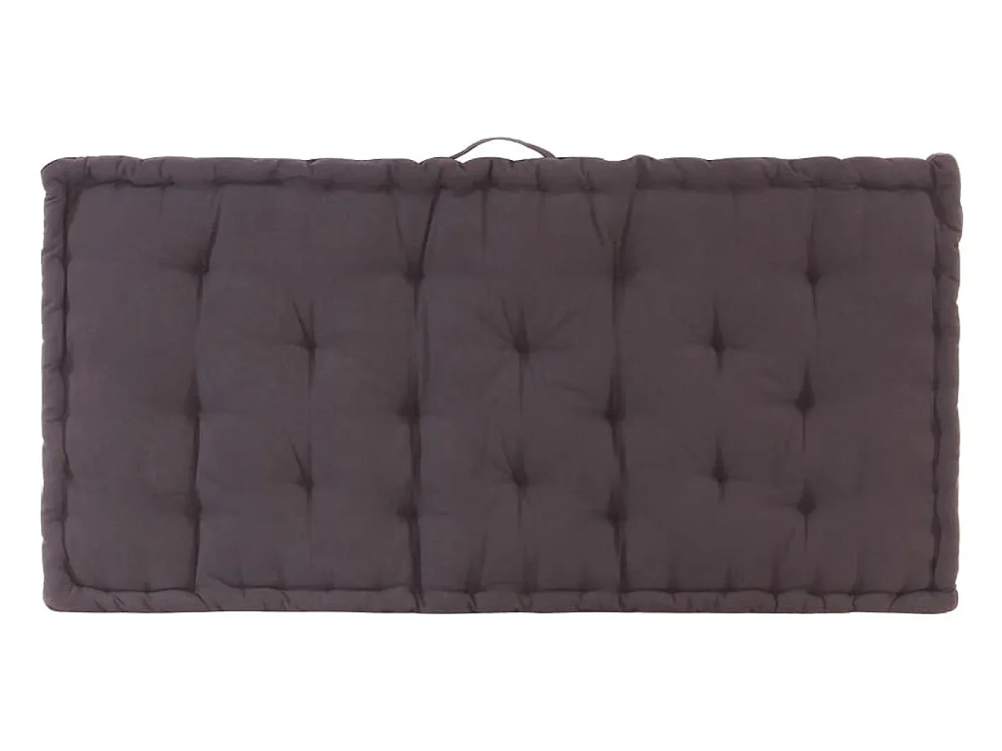 Discount Clicnbuy Cojines para muebles de palets 2 unidades algodón antracita Gris antracita