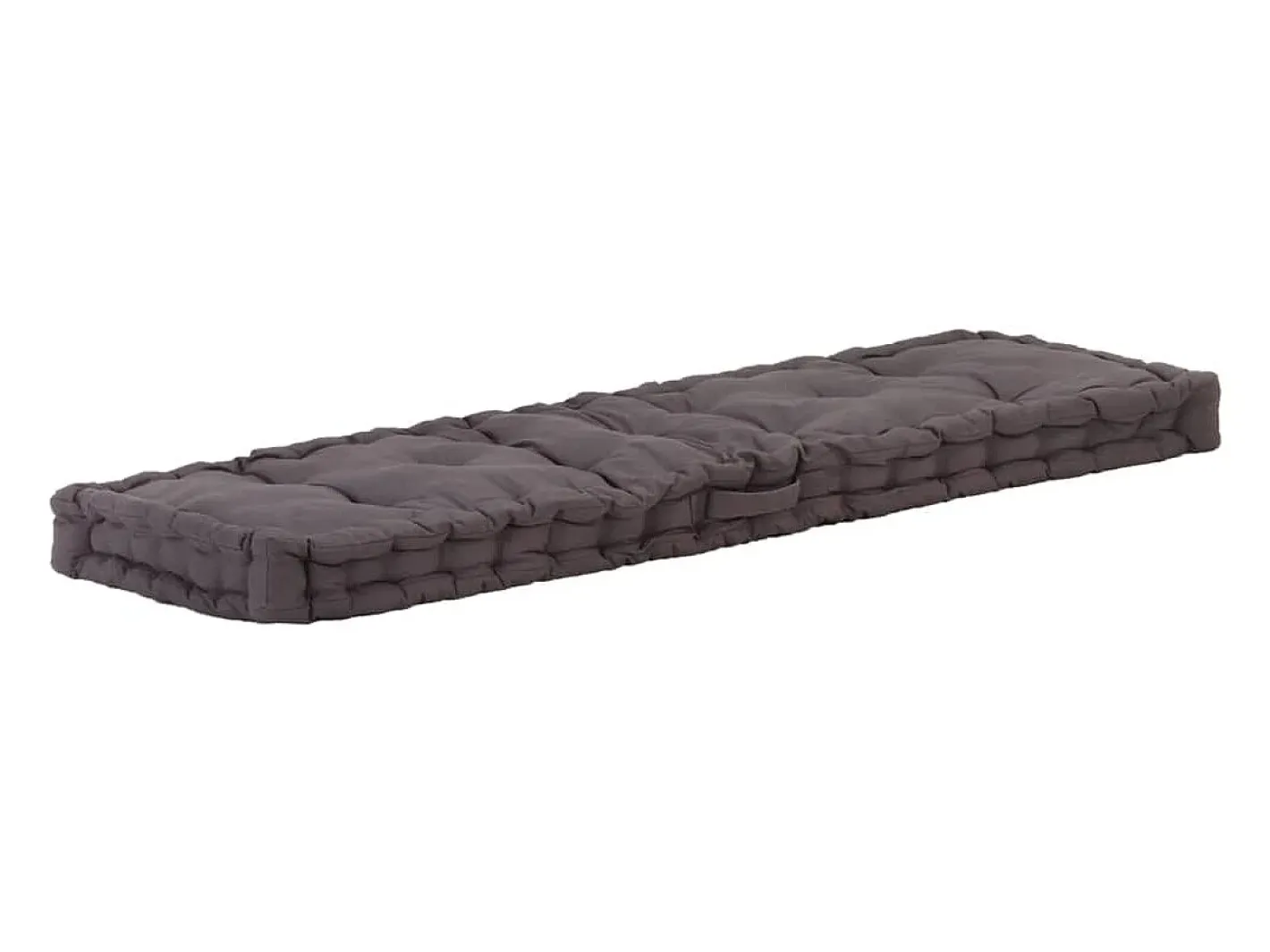 Discount Clicnbuy Cojines para muebles de palets 2 unidades algodón antracita Gris antracita