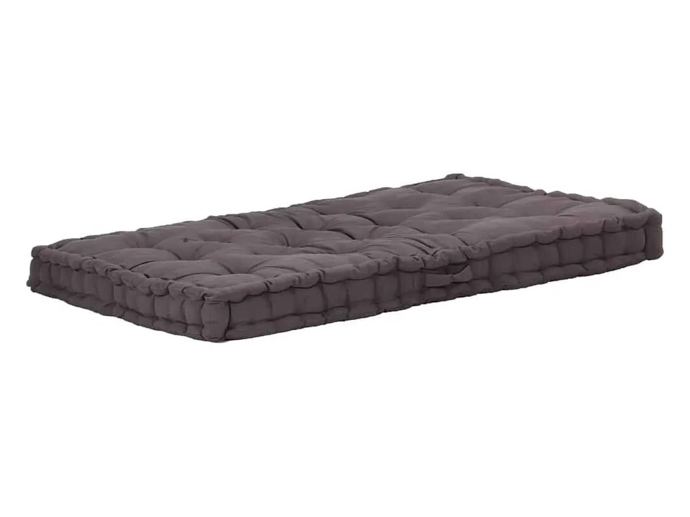 Discount Clicnbuy Cojines para muebles de palets 2 unidades algodón antracita Gris antracita