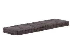 Cojines para muebles de palets 2 unidades algodón antracita ES403378 Gris antracita Hot