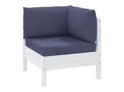 Best Cojines para muebles de palets 3 uds tela Oxford marino ES382929 Azul