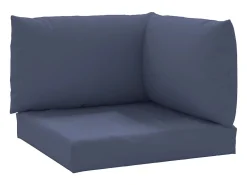 Best Cojines para muebles de palets 3 uds tela Oxford marino ES382929 Azul