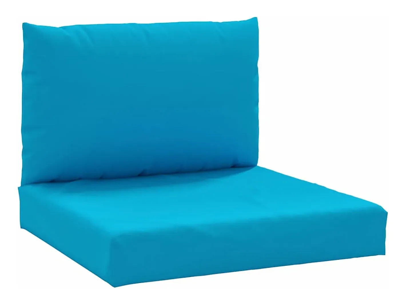 Cojines para palets 2 unidades tela Oxford claro ES812379 Azul Hot