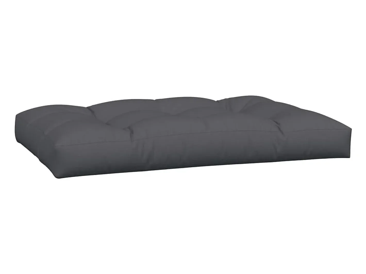 Clicnbuy Ropa De Casa-Cojines para palets 5 unidades tela Gris antracita