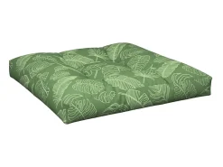 Ropa De Casa-Cojines para palets 2 unidades tela estampado de hojas ES207895 Verde