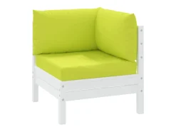 Clicnbuy Cojines para palets 3 unidades tela Oxford claro Verde Hot
