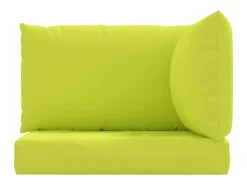 Clicnbuy Cojines para palets 3 unidades tela Oxford claro Verde Hot